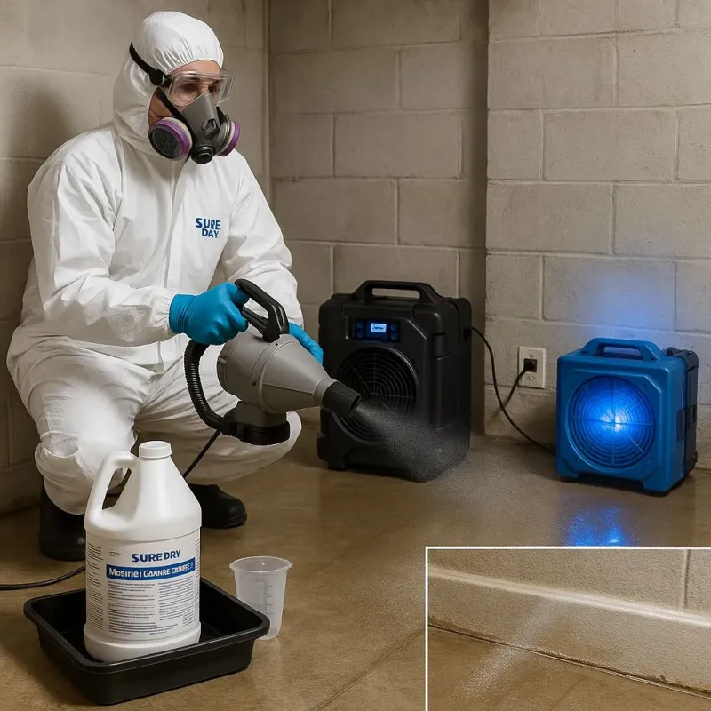 Sanitization and Odor Removal process in Ashe County, NC