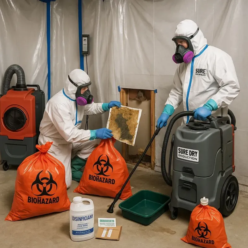 Contaminated Water Handling Protocols process in Ashe County, NC