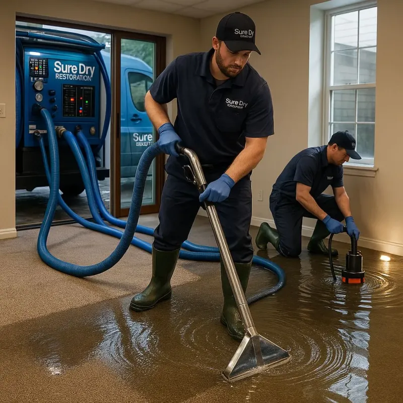 Water Extraction and Removal process in Ashe County, NC